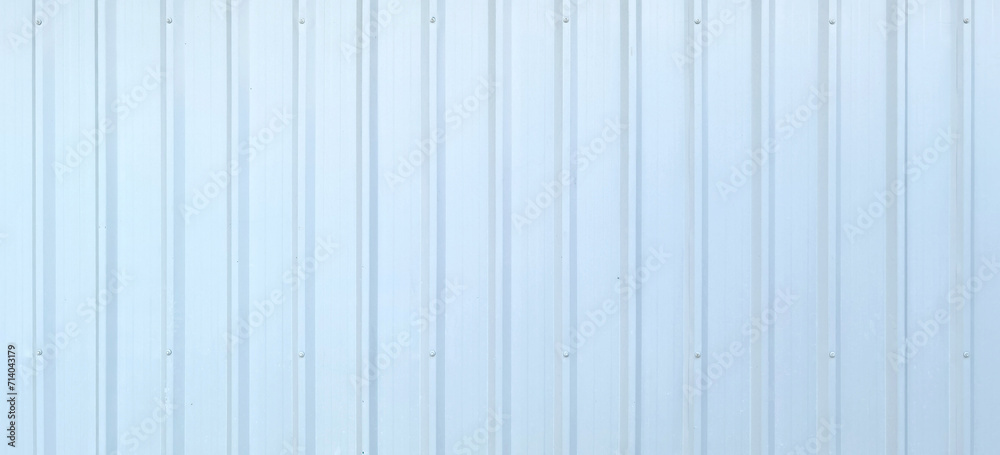 Panorama of White Corrugated metal texture surface or galvanize steel background. Panorama of White Corrugated metal texture surface or galvanize steel background.