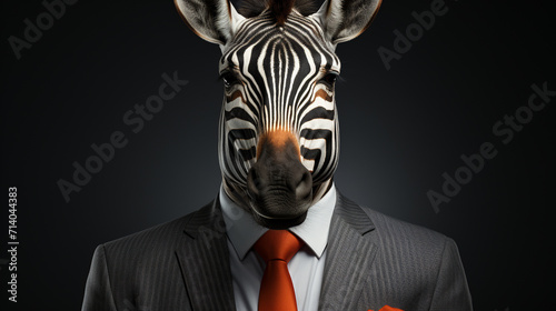 zebra with background