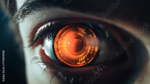 Hacker in a Cyber Attack