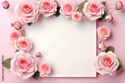 Beautiful roses Frame