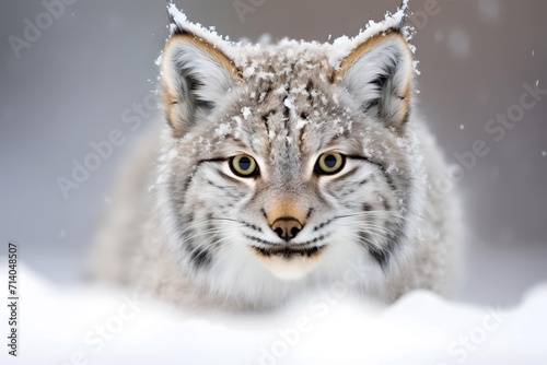 Canadian Lynx Portrait
