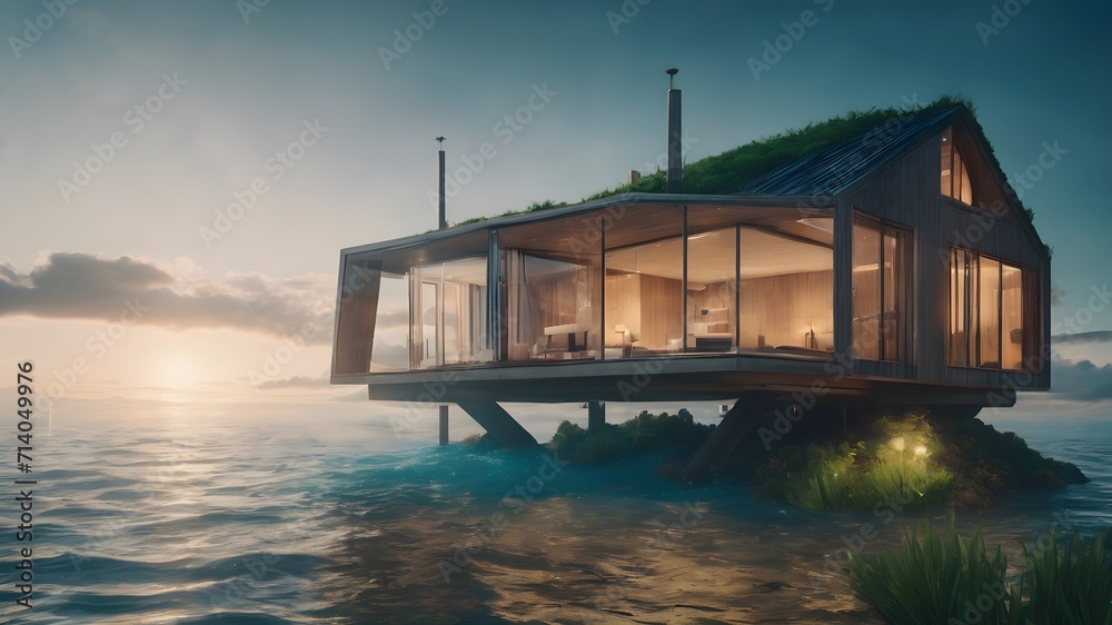 Home in Underwater Background Very cool Home in Underwater Background Very cool