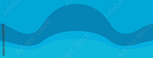 Minimalist abstract blue background.