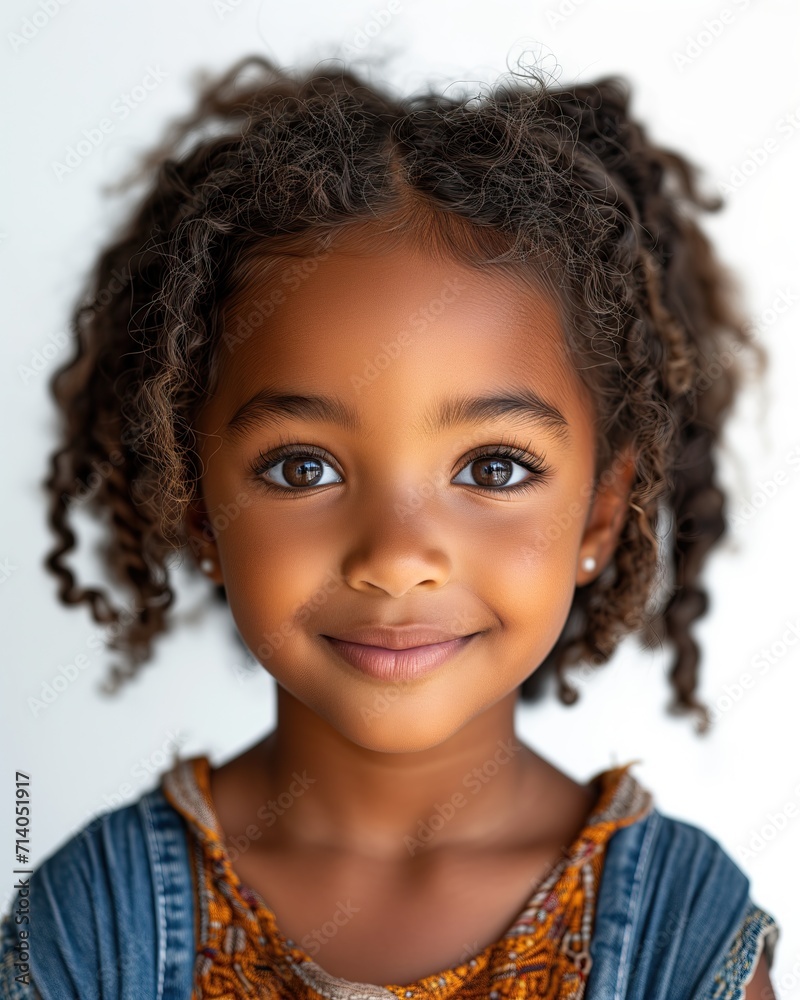 A very beautiful calm and smiling little girl. An expressive portrait of an emotional child. A very beautiful calm and smiling little girl. An expressive portrait of an emotional child.