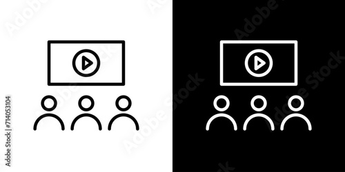 ビジネスのピクトグラムアイコン
