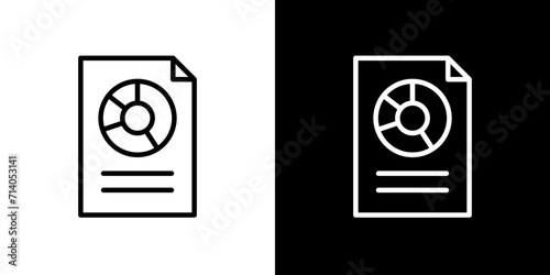 ビジネスのグラフアイコン