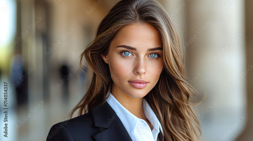 Professional Woman in Urban Sophistication Professional Woman in Urban Sophistication