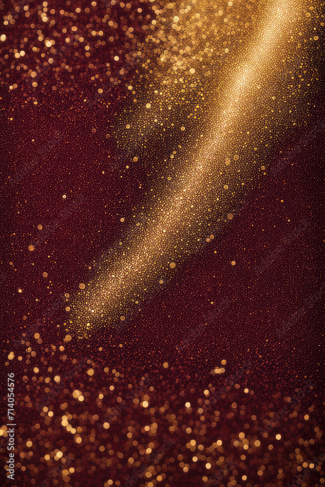 Obraz premium Luxury Bokeh Golden Glitter Background Design