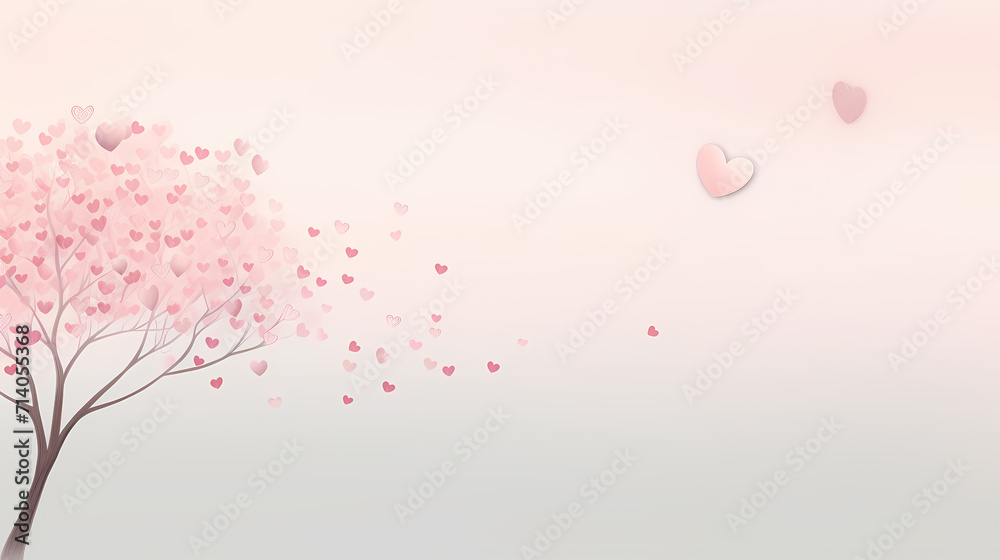Valentine's Day, love and romance background, background with heart shapes Valentine's Day, love and romance background, background with heart shapes