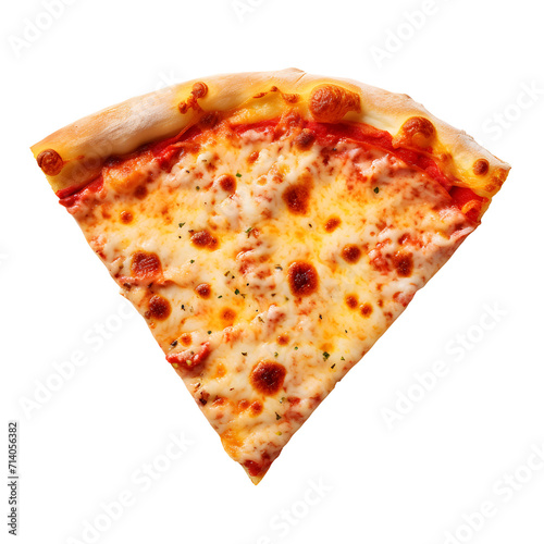 Pizza isolated on transparent background. Png format	

