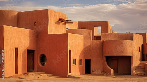 Modern villa in moroccan style photo