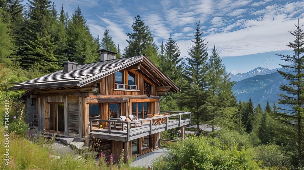 Alpine Woodland Chalet Ambiance Alpine Woodland Chalet Ambiance