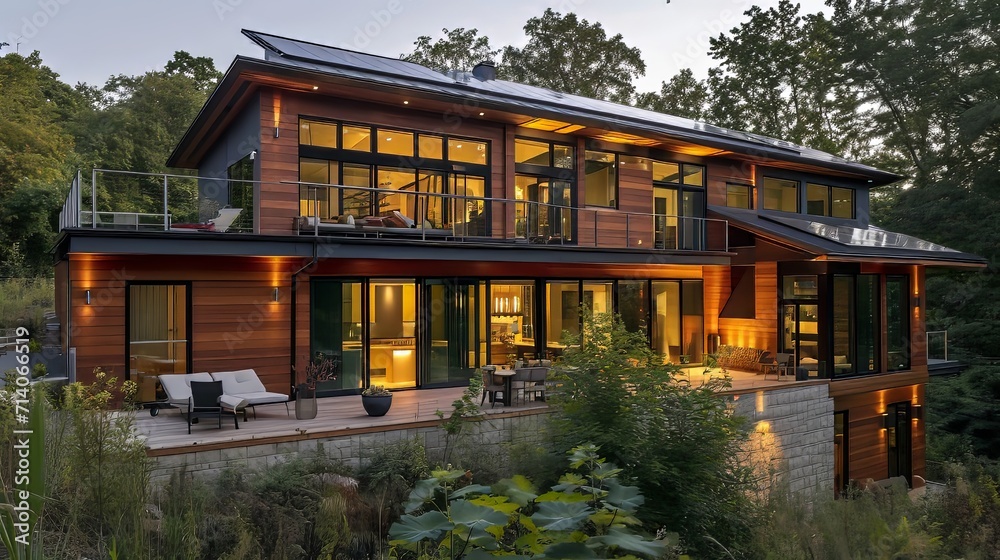 Green Architectural Home
