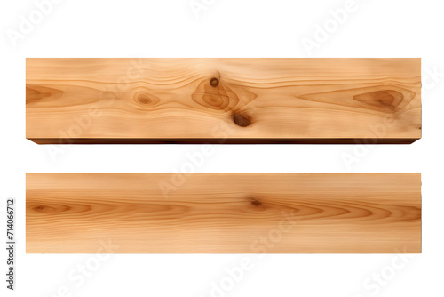 Isolated 2x4 wood boards isolated on transparent or white background, png photo