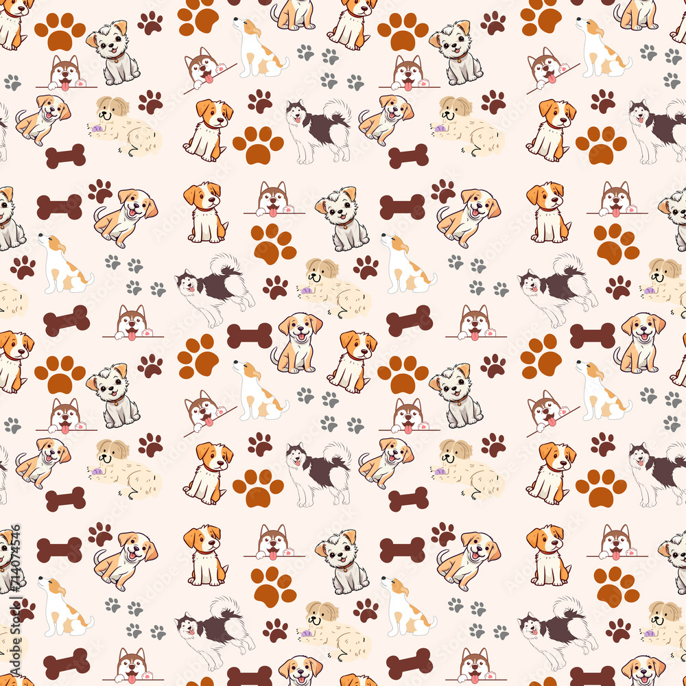 Doggy Pattern Design Doggy Pattern Design