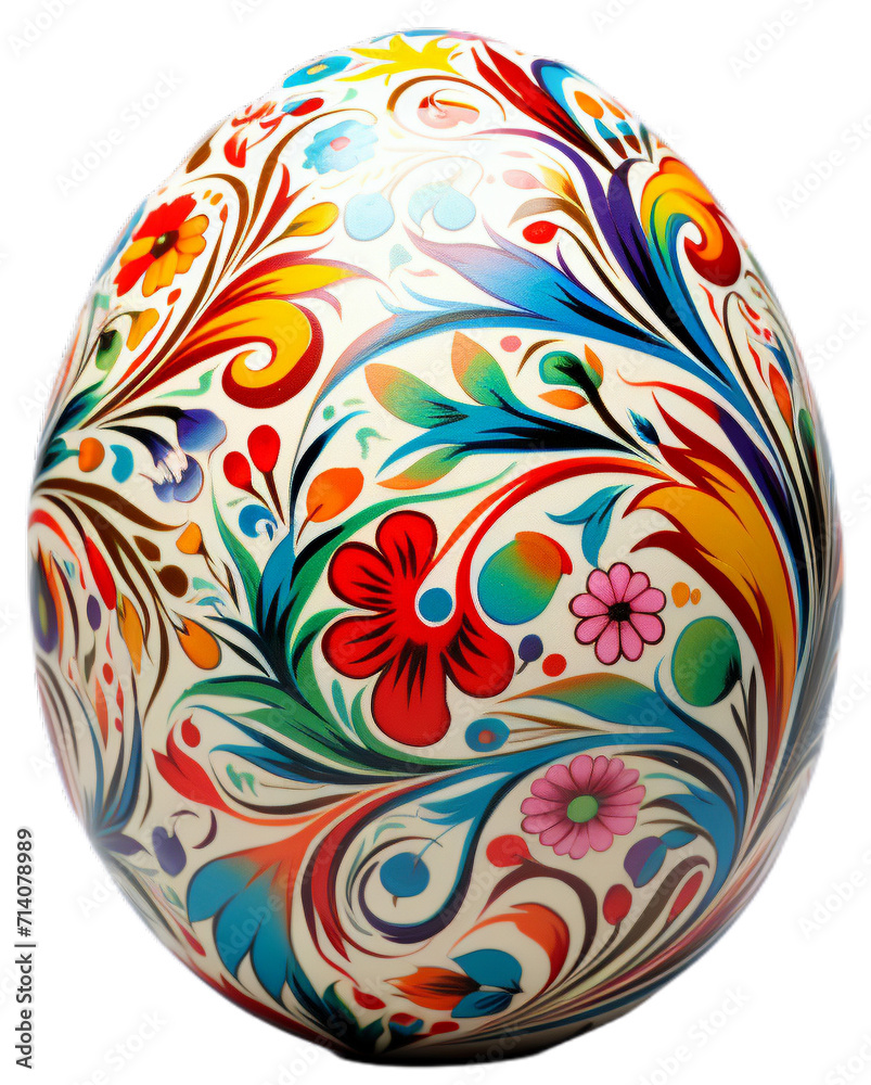 easter egg with floral ornament easter egg with floral ornament