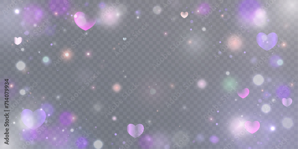 Background love emotions. Valentine's Day. Vector	
