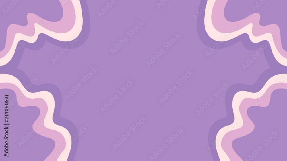 Purple background with frame for text