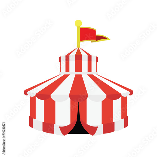 Circus Tent vector emoji illustration