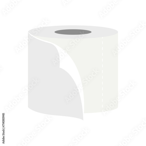 toilet paper roll vector emoji