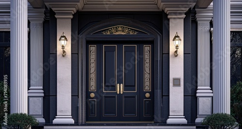 door to main entrance, entryways, and porches © ArtCookStudio