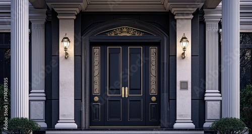 door to main entrance, entryways, and porches