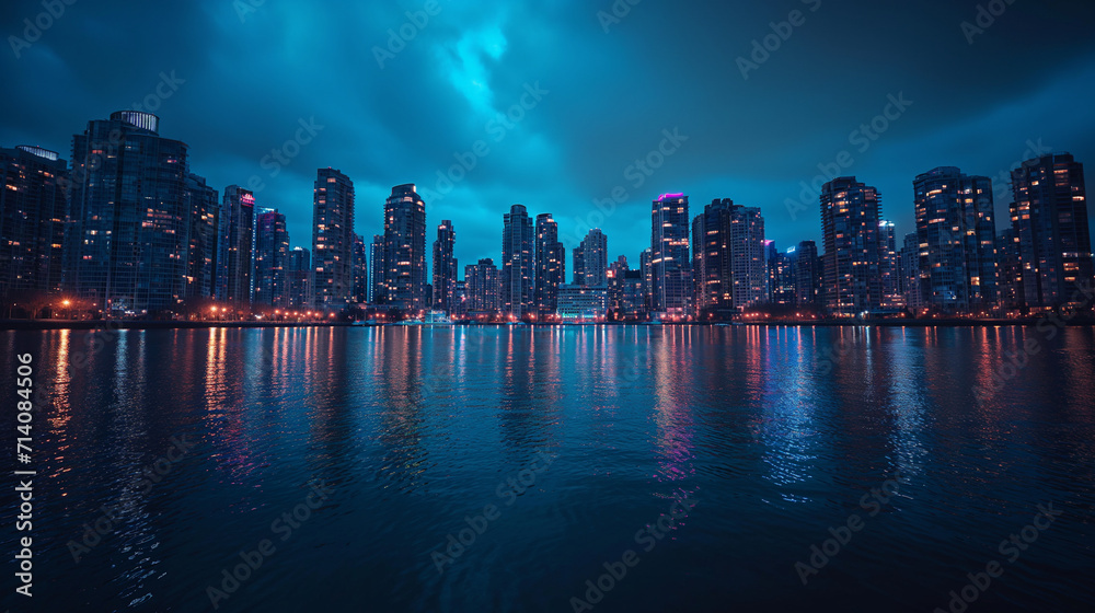 City Lights on Water