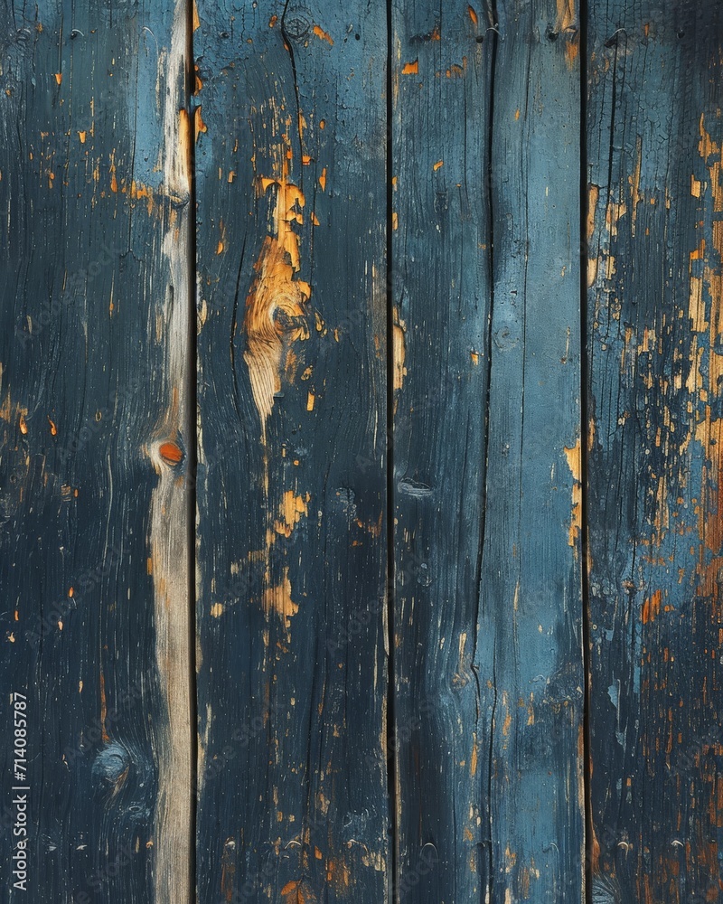 Close Up of Peeling Paint on Wooden Wall Close Up of Peeling Paint on Wooden Wall