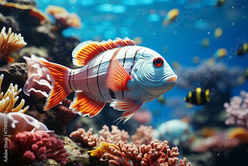 Ocean Ornamental Fish © Khamal