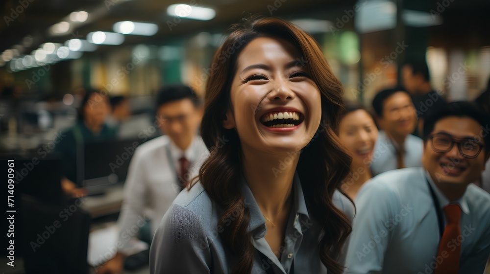 Close-up view of a smiling and confident Asian female business executive - CEO - Professor - Office worker - blurred background - strong asian female
Close-up view of a smiling and confident Asian female business executive - CEO - Professor - Office worker - blurred background - strong asian female