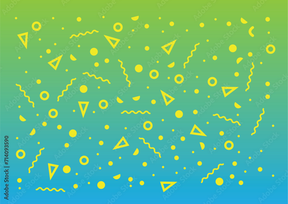 Party pattern confetti vector Party pattern confetti vector