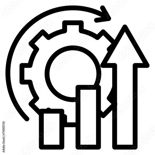 Status Update Outline Icon