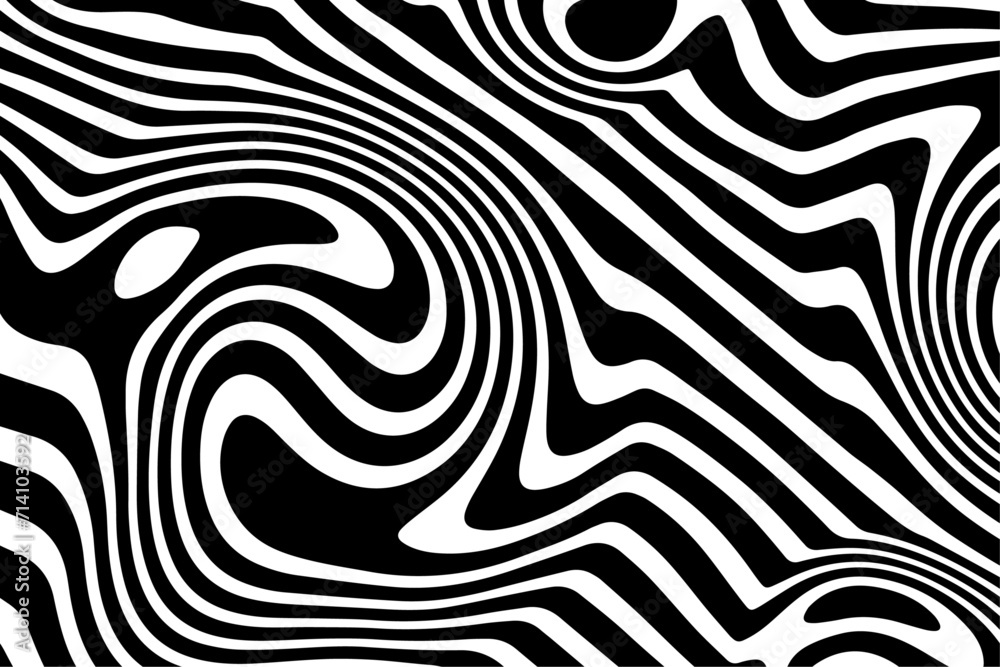 abstract background with black liquify pattern