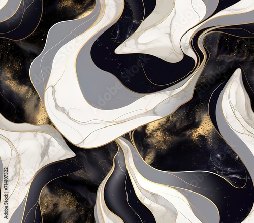 Marble, Fabric Pattern, Seamless Pattern.