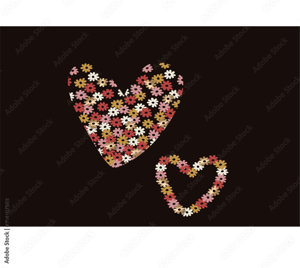 Obraz premium Love with Flower