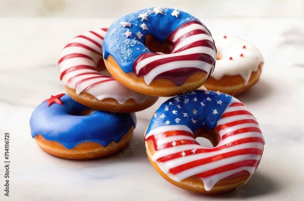 macrons Happy 4th of July, united states of America Independence Day background celebrating Labor day background 