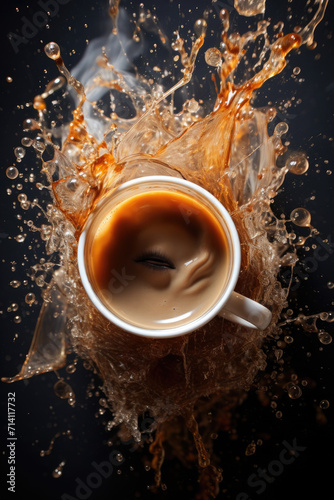 Coffee and caffeine addiction wallpaper