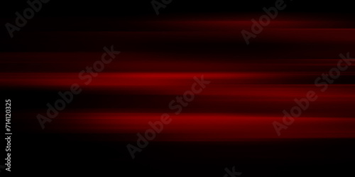 Red line of light speed motion background. red fast movement background design faster. concept texture of digital technology speedy move and space black photo