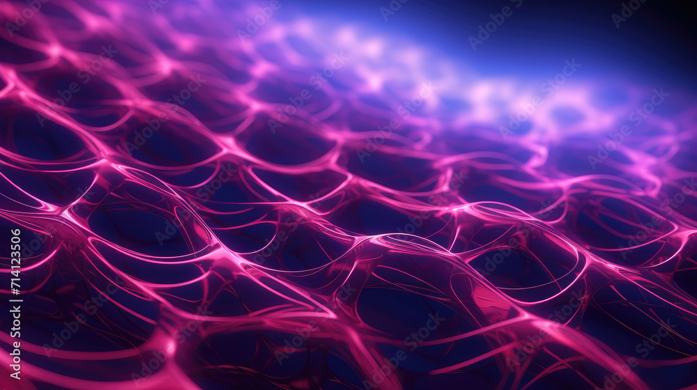 Obraz premium Colorful mesh connection textured background wallpaper design