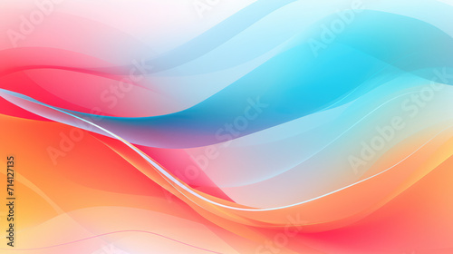Colorful wavy radial shapes textured wallpaper for background