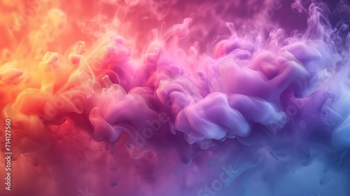 Ink Fusion: High-Resolution Abstract Background with Smooth Gradient, Soothing Swirling Colors, and Liquid Texture