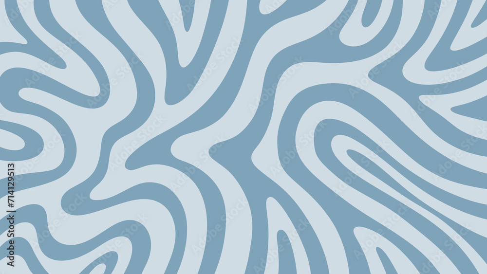 abstract blue grey background with waves seamless pattern