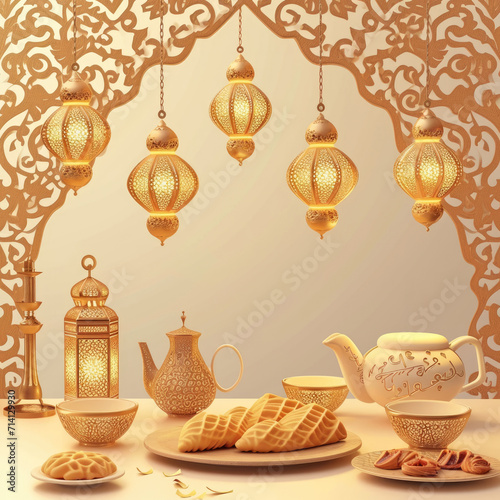 Ramadan Kareem. Holiday Eid Mubarak