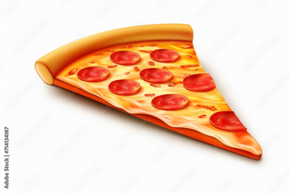 Pizza vector icon on white background Pizza vector icon on white background