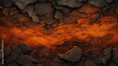 Dark orange color coarse texture background