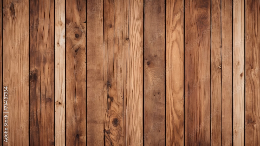 Fototapeta premium Seamless wood texture background. Tileable hardwood floor planks illustration render, perfect for flatlays and backdrops.