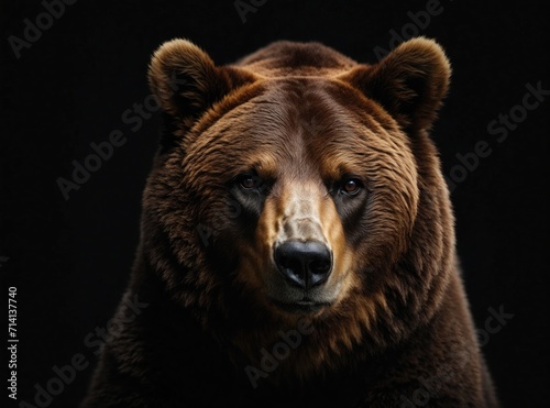 Grizzly Bear Monarch in Black Expanse © Dima Shapovalov