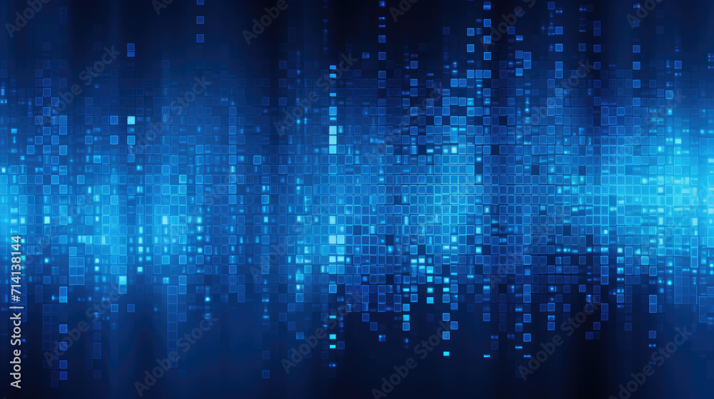 Digital dataframe blue background wallpaper