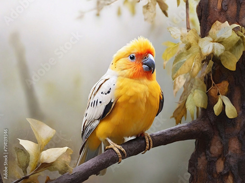 Colorful Bird Art color generative AI Photo © MdMuktar