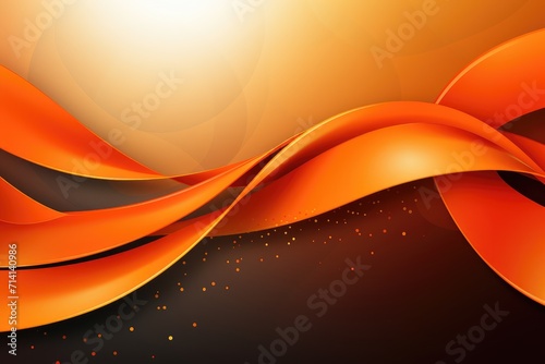 abstract background Awareness with orange and white ribbon for Bicycle Safety, Bike Helmet Safety, Reconciliation Day,  National Day for Truth and Reconciliation photo